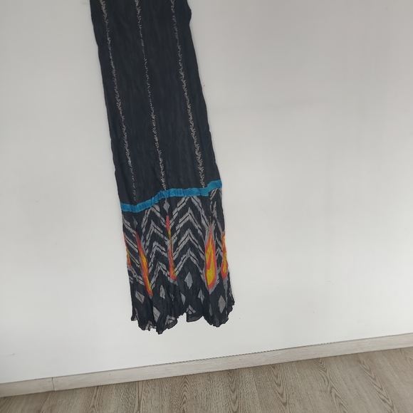 Luxury Brand Anupama Pure Silk Maxi Dress, Light Silk - Picture 7 of 9